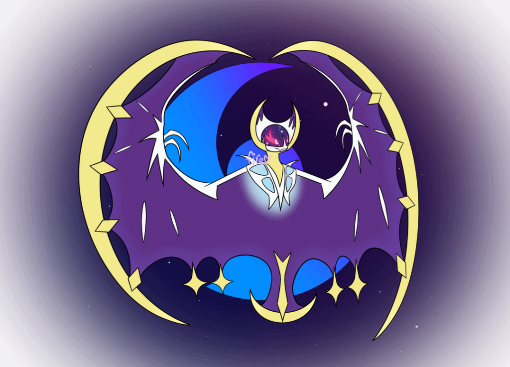 Lunala fanart (OC)