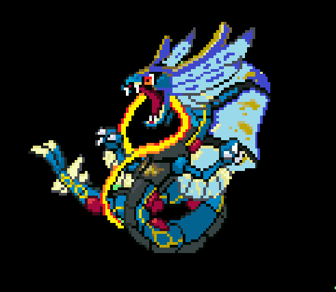 Behold the power of this rayquaza like dragon. Rating?