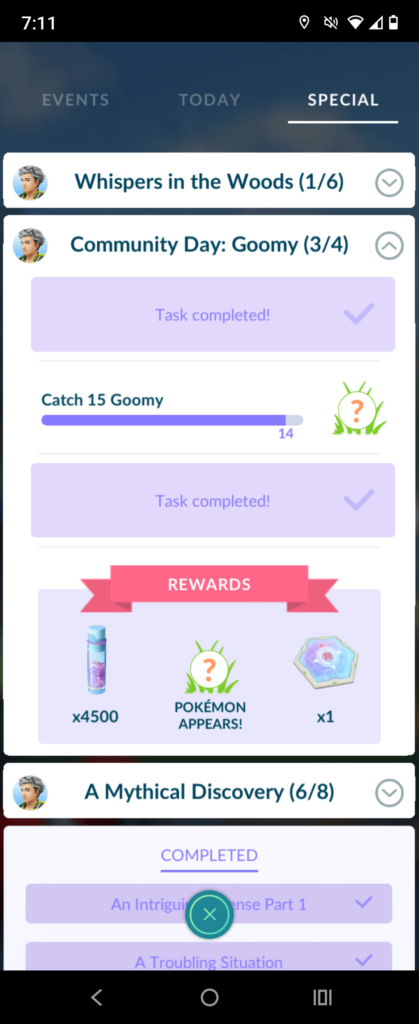 It has haunted me ever since I over slept on community Day 😔😔