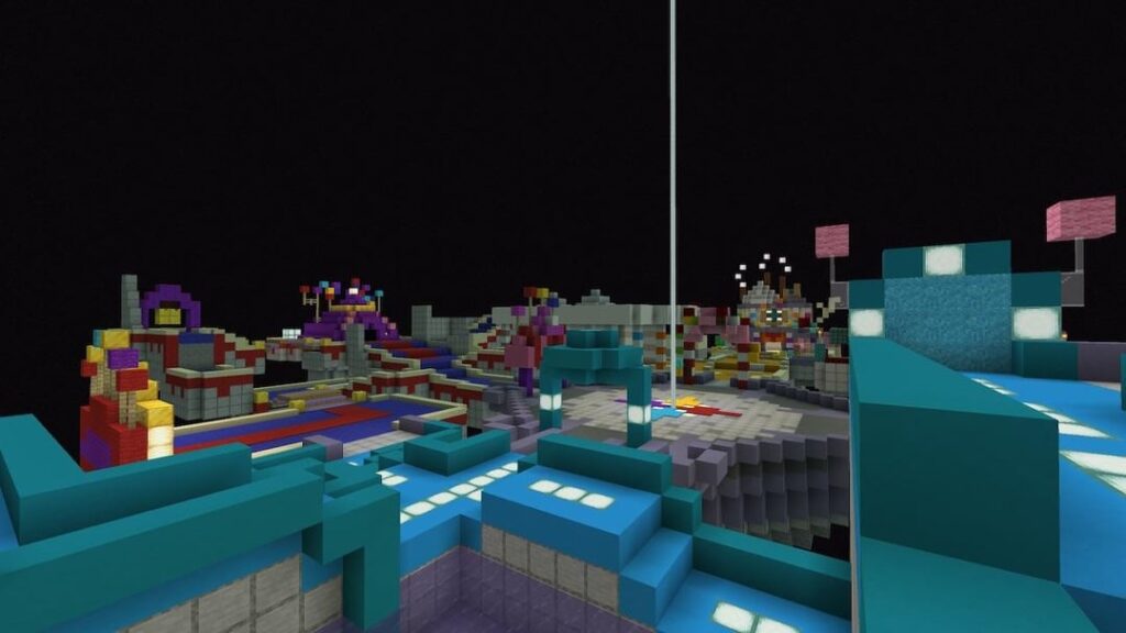 Wish Park from PokéPark 2 in Minecraft!