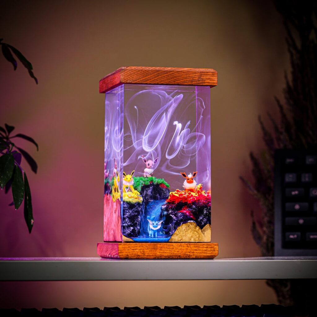 Not the first lamp I make but it's the Pokemon I like most
