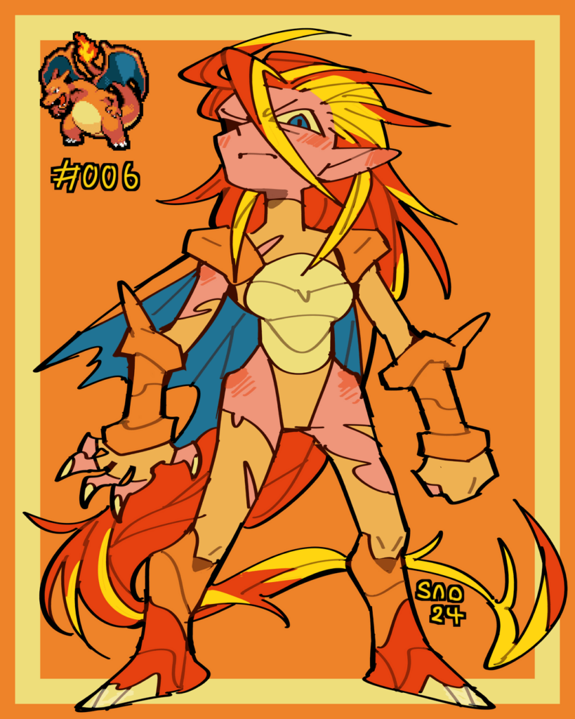 Gijinka Series Gen I: #006 [OC]
