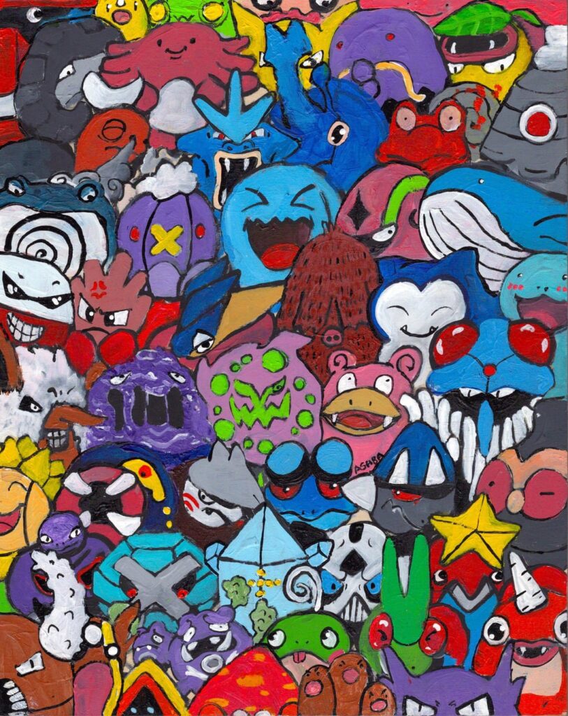 Just a Pokemon Painting!