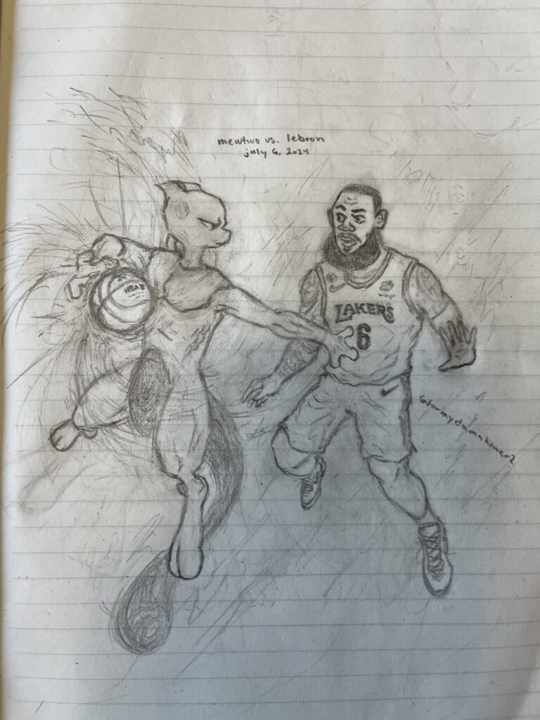 do you guys remember that mewtwo vs. lebron tweet