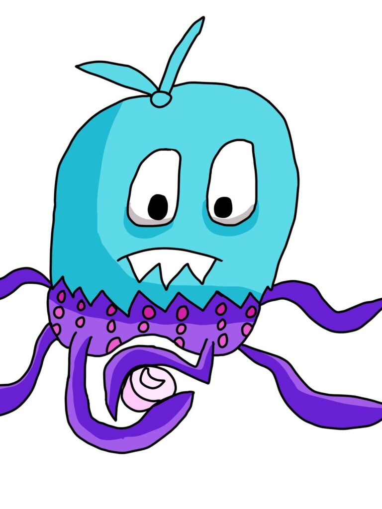 PLABBISH, the Plastic bag jellyfish Pokémon