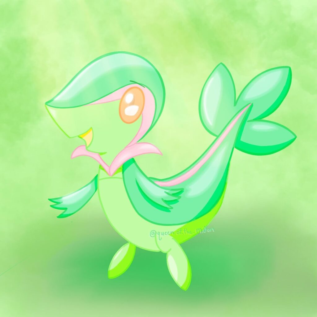 My art of the Unova starters!