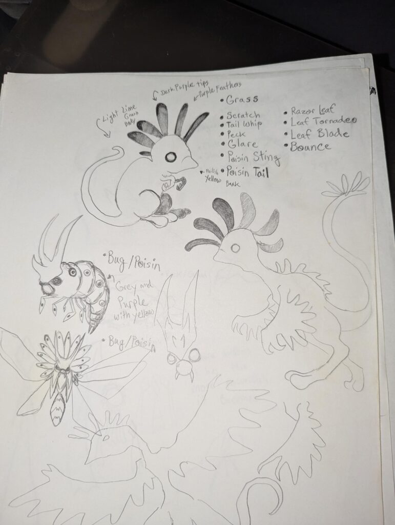 A Cockatrice inspired Mon