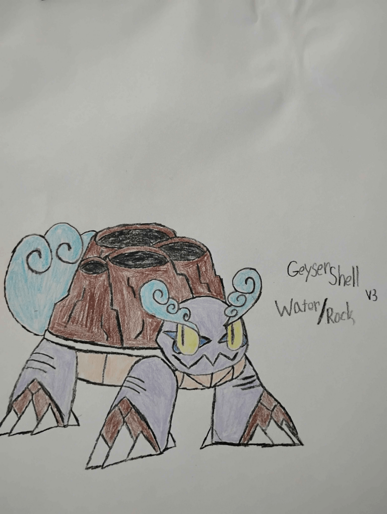 Geyser Shell: Wartortle Paradox Form