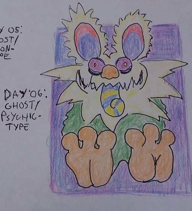More ghost fakemons from unfinished challenge