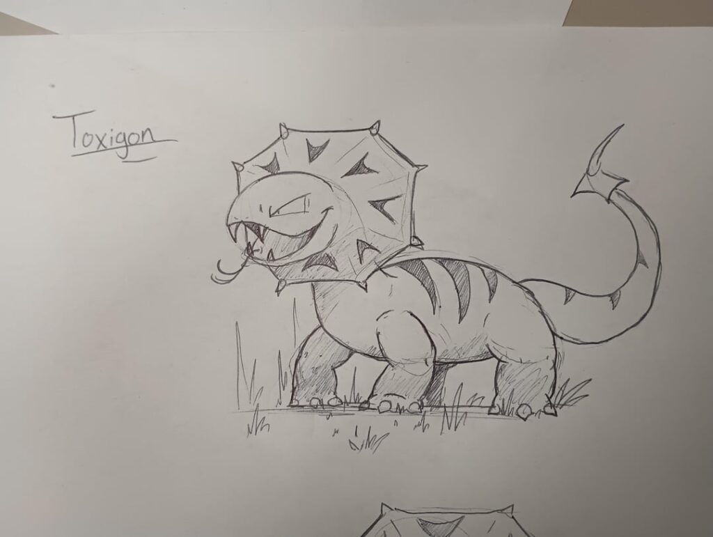 Toxigon - The Ambush Fakemon