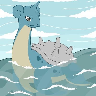 [OC] Day 131: #0131 Lapras