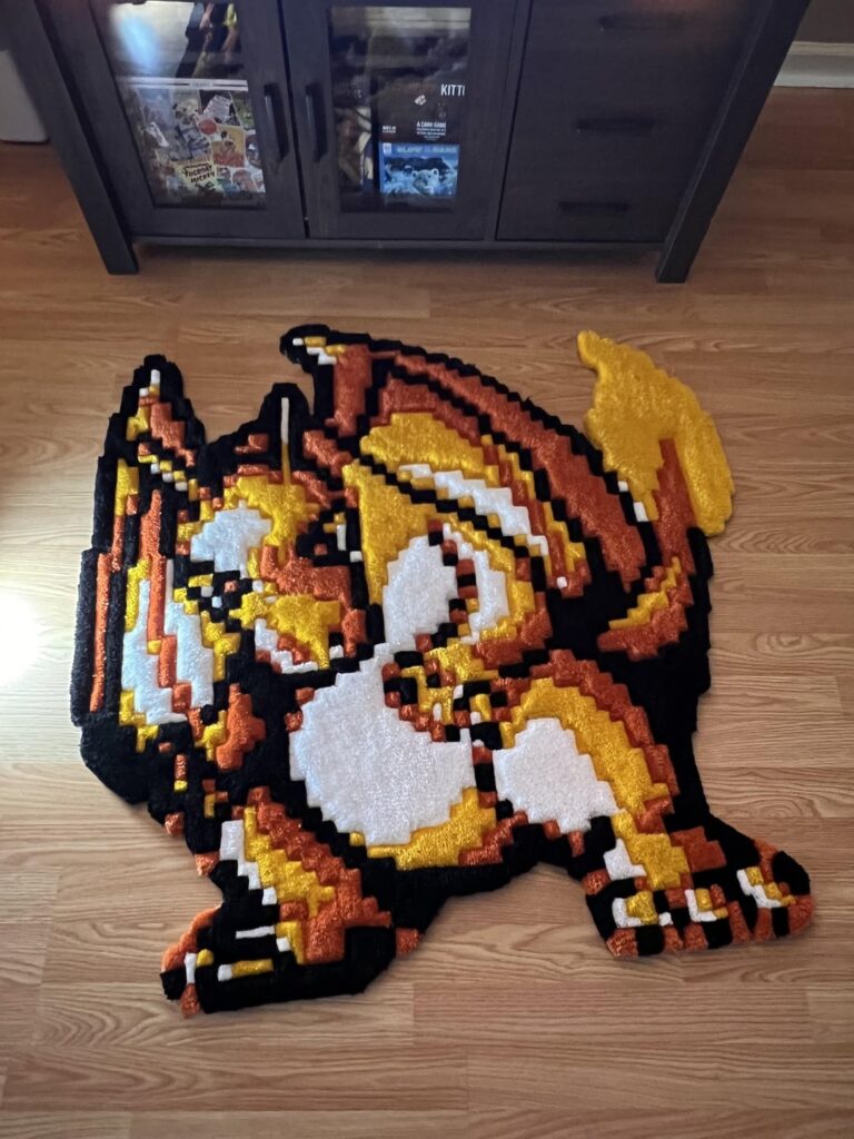 Just finished this beast of a rug
