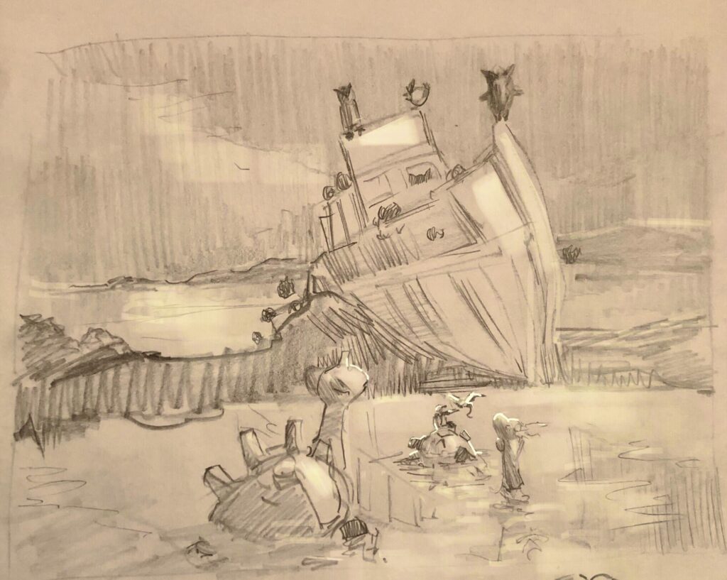 [OC] Found a abandoned ship