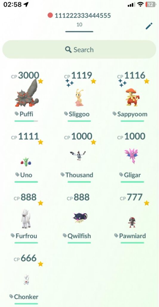 Weirdest collection of mons? I’ll go first