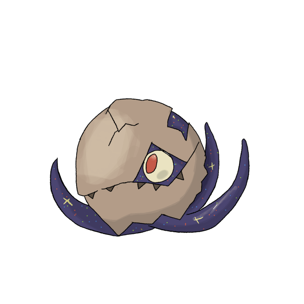 Alien slime fakemon: Oovader and Viscoloper