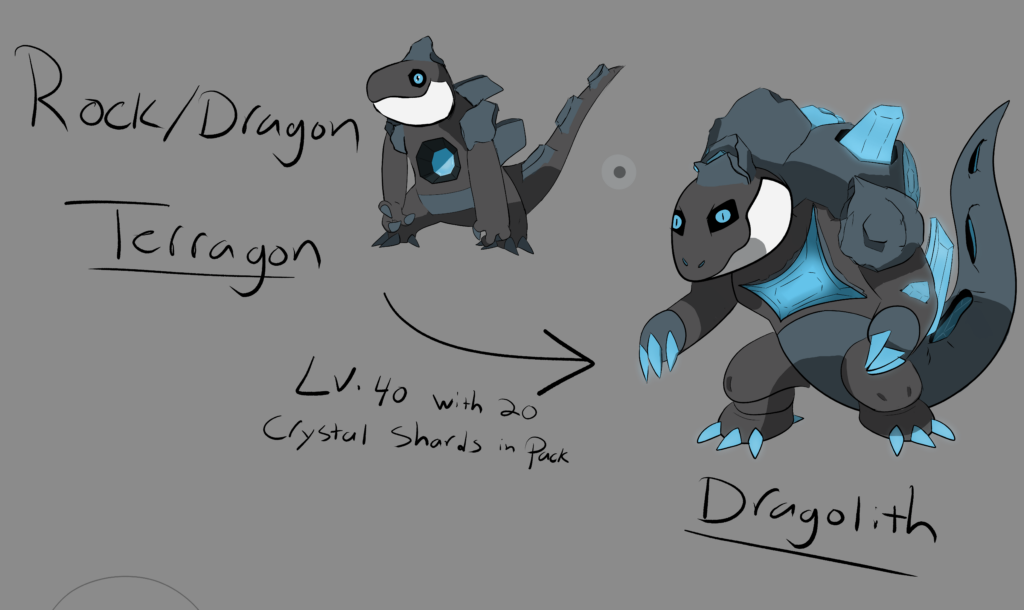 Terragon and Dragolith