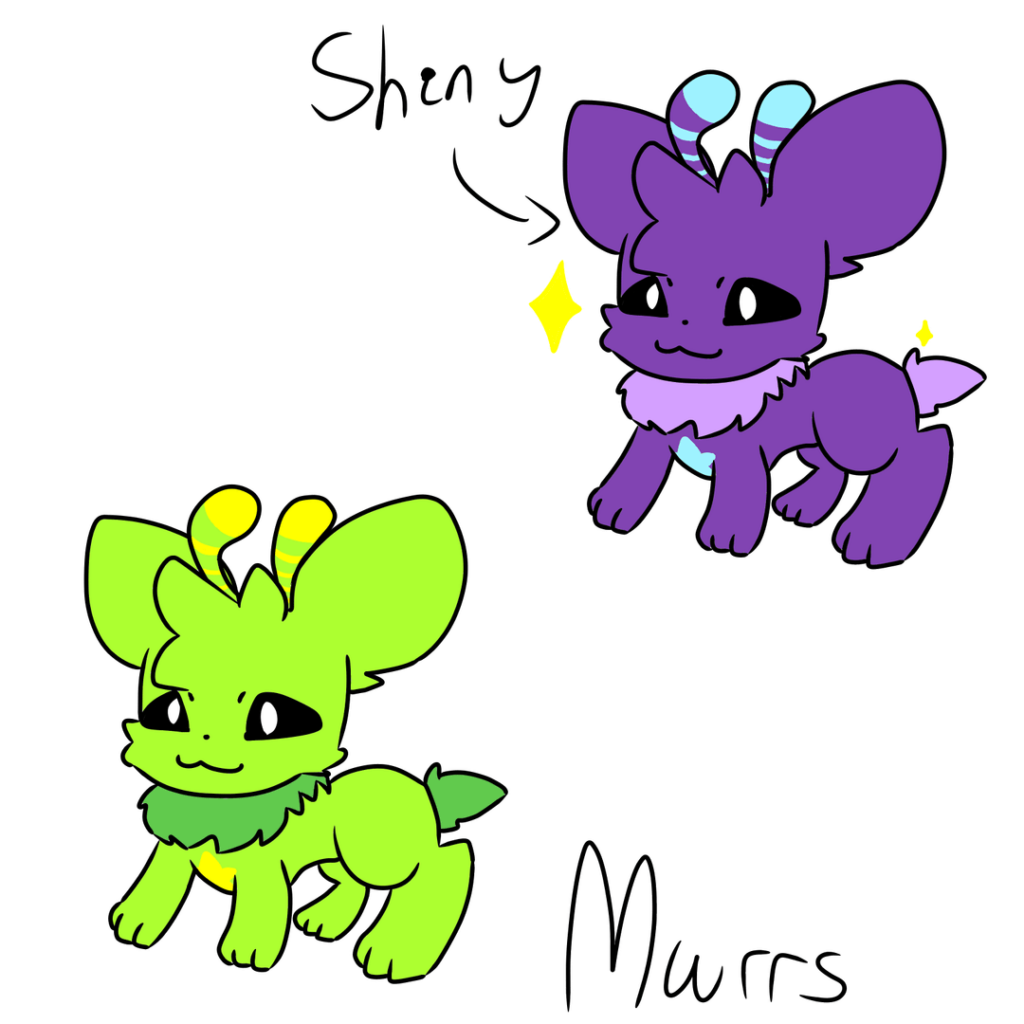 Murrs, Lacatrta & Pawlandin - Fire starter fakémon based off Gnarpy from the hit Roblox game Regretevator.