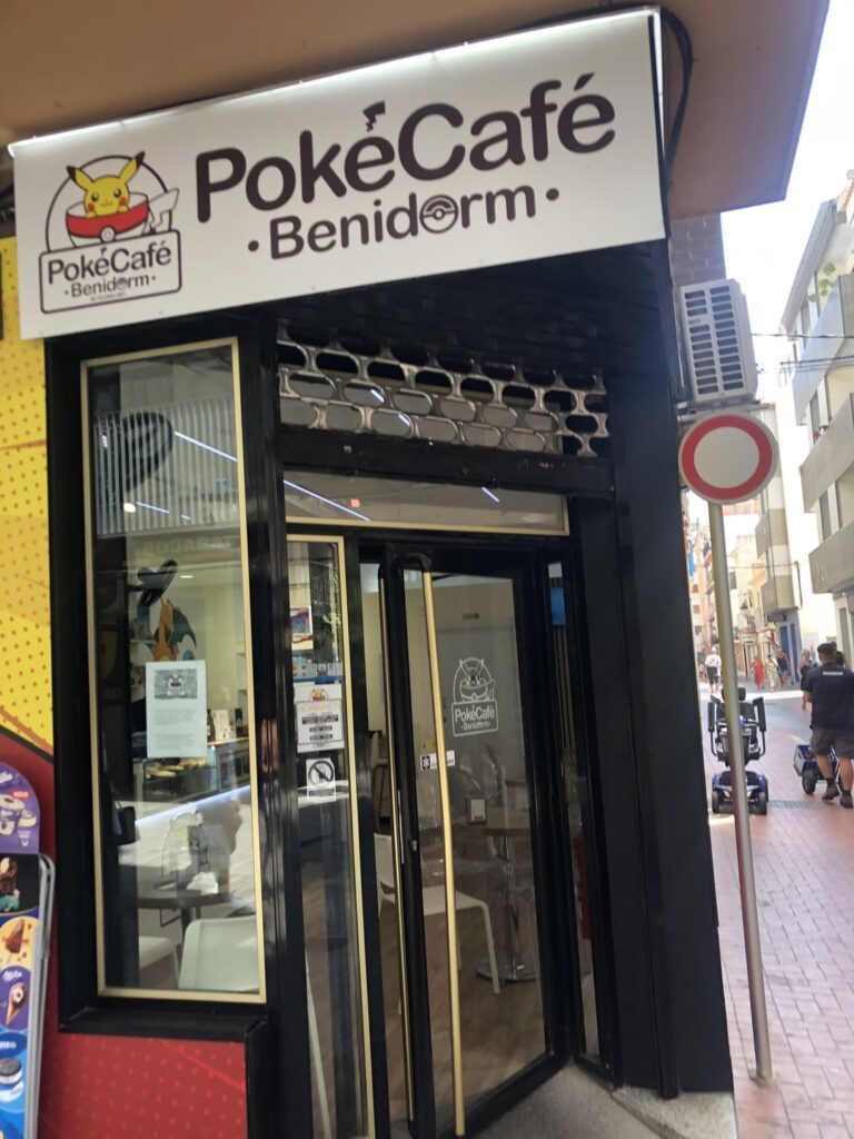 The Pokecafe in Benidorm,Spain. Is this place a licensed place or an off-brand?