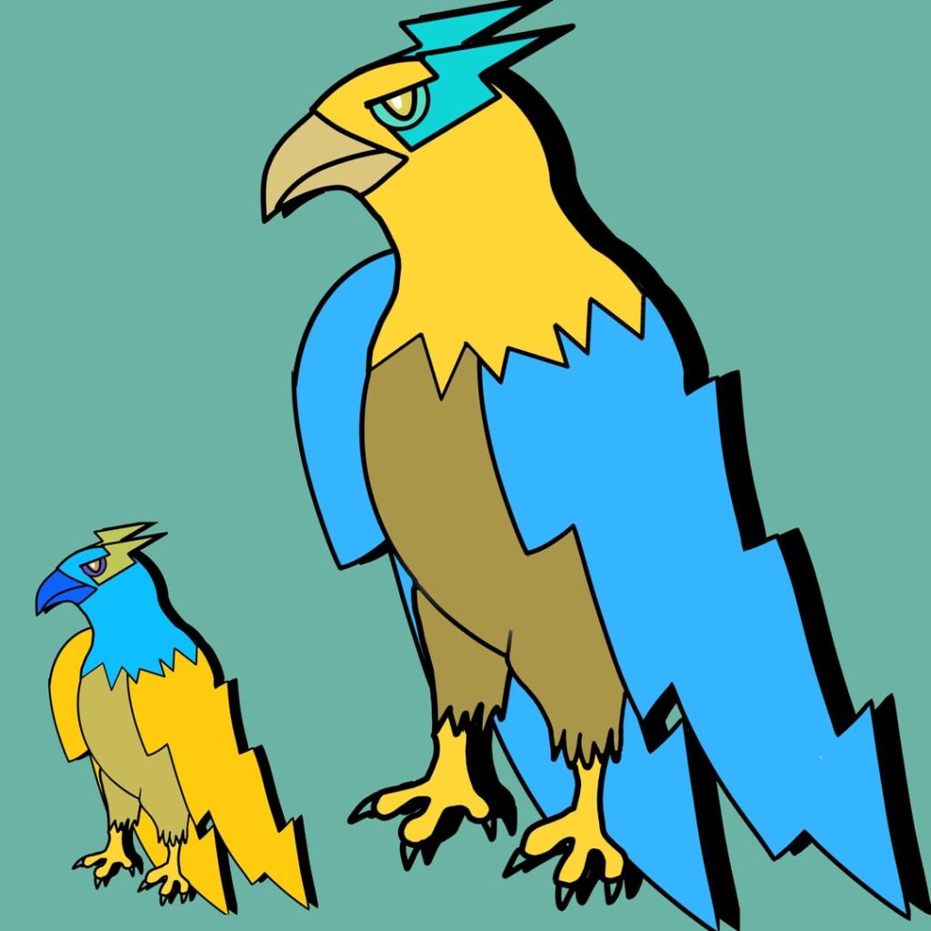 My fakemon for my greek mythology region