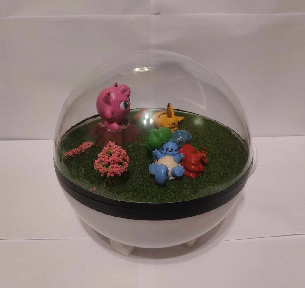 made some pokeball terrariums what do you think?