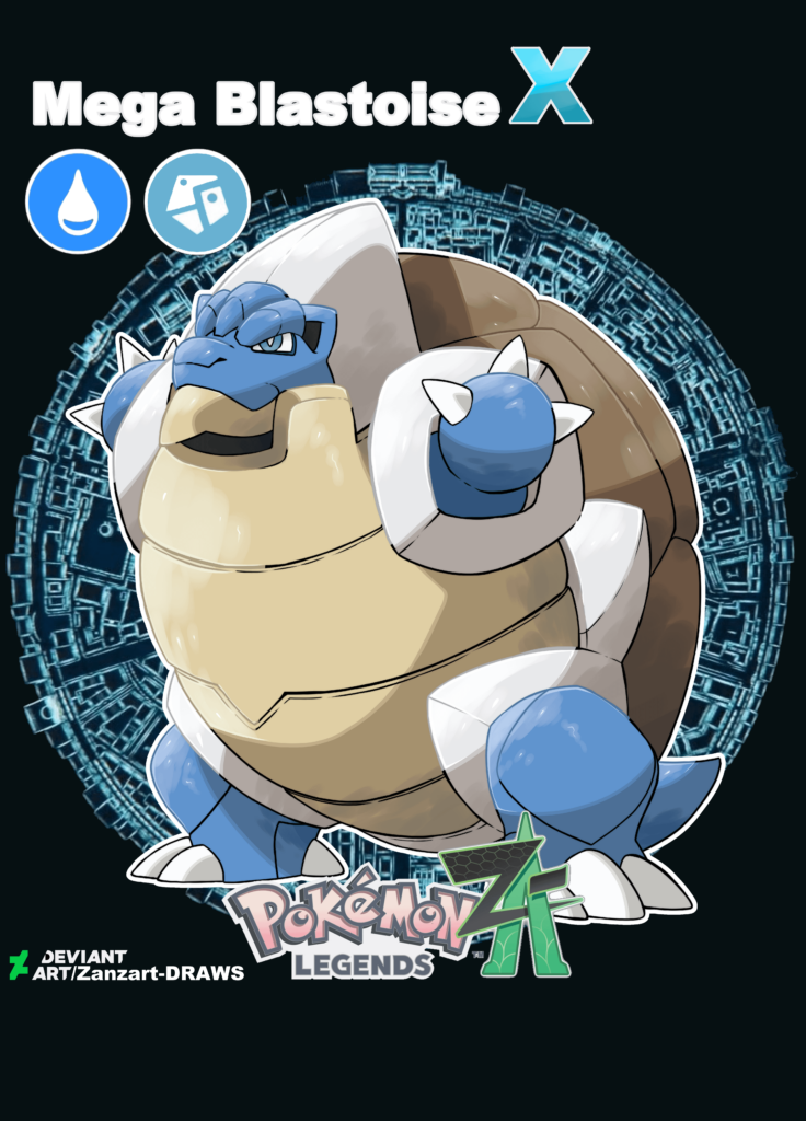 Z-A Hype! Mega Blastoise X!