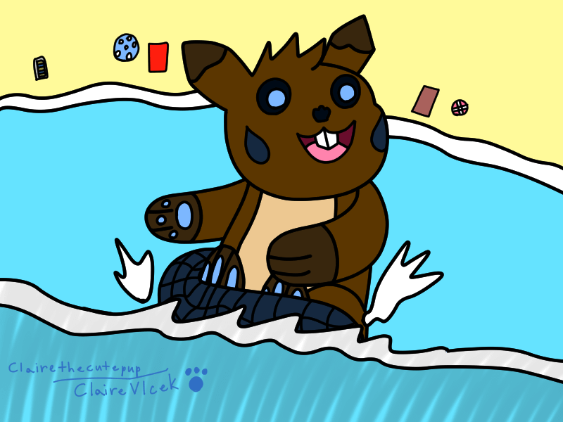 Bucksie, the water-type "Pika-Clone"