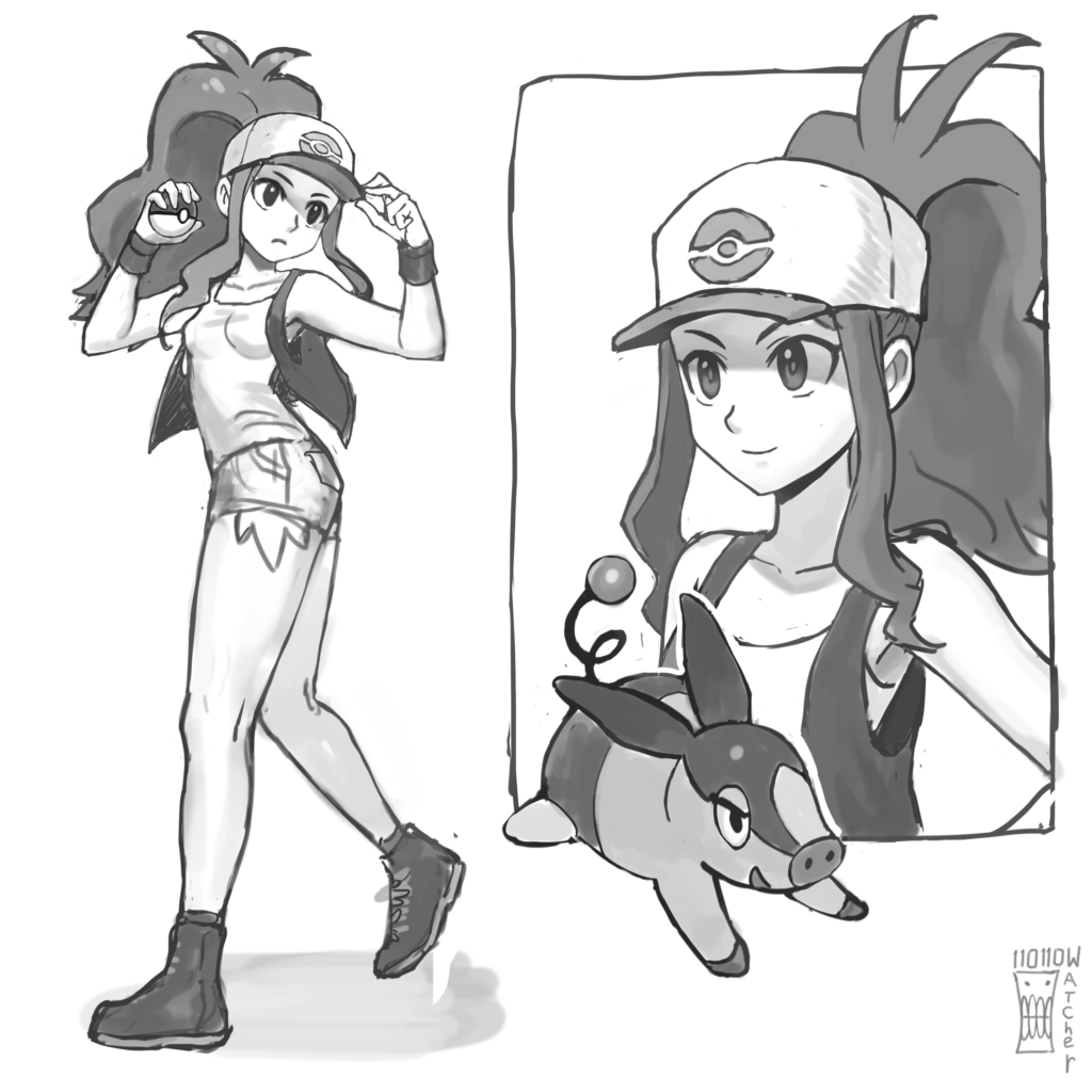 [OC] Hilda sketches