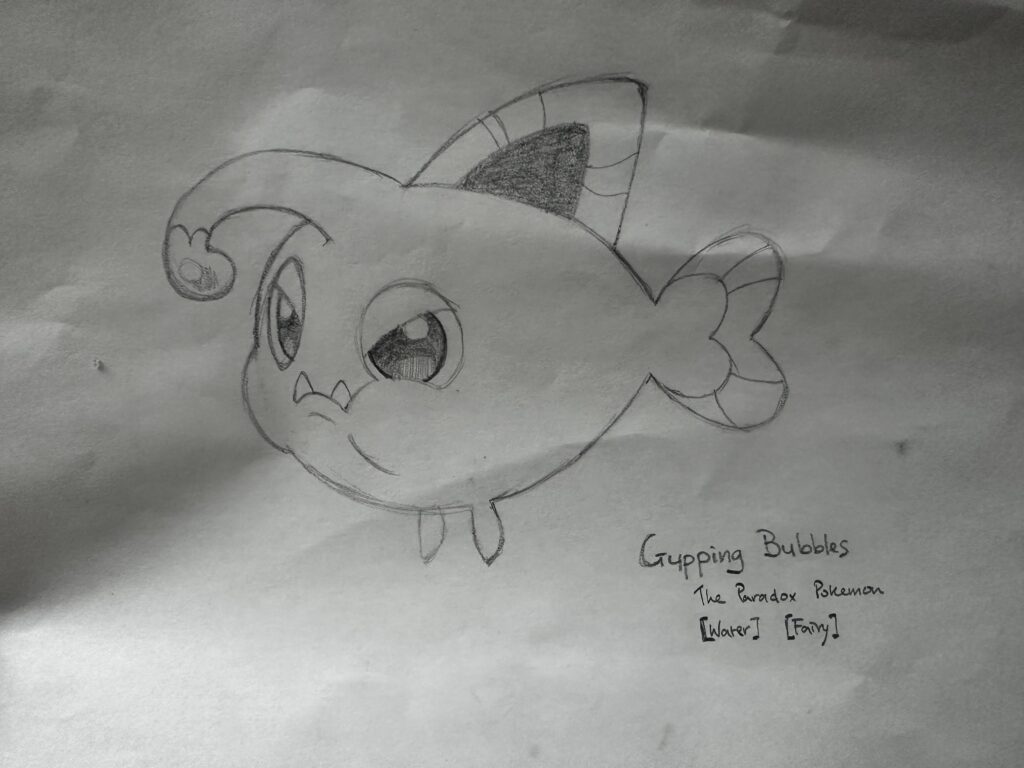 Can you guess what existing Pokemon this Paradox Fakemon is an ancestor of?