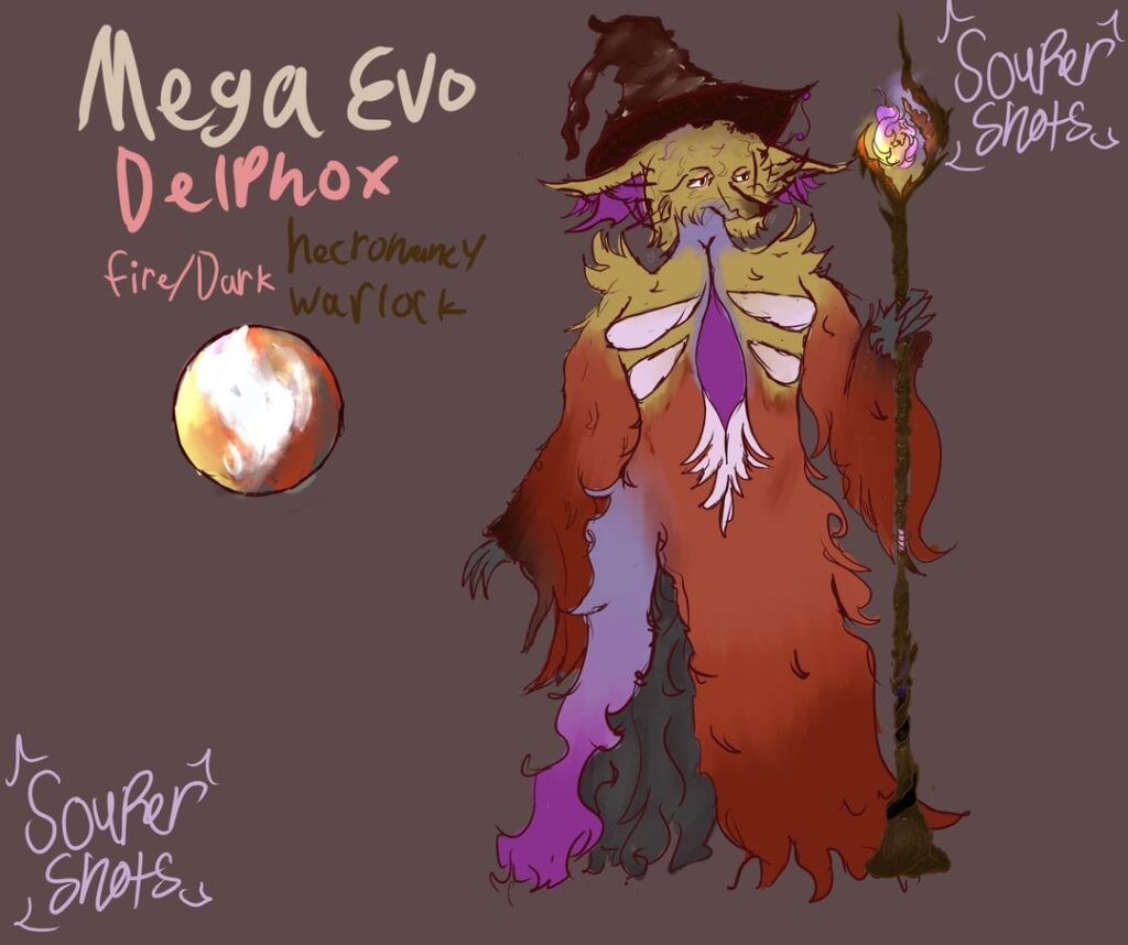 mega evolution concepts for kalos trio + shiny forms