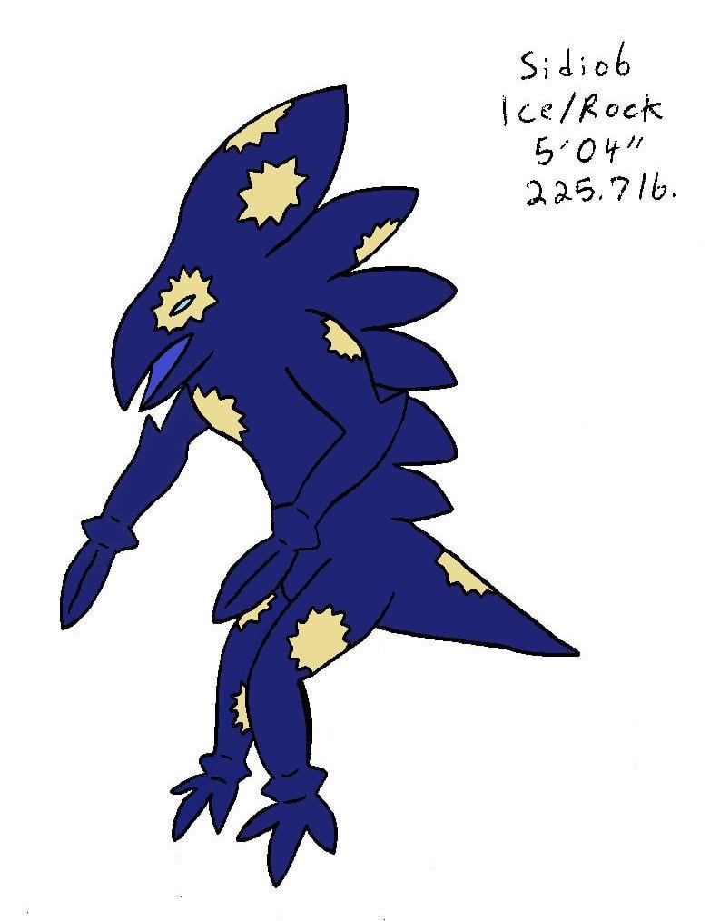 Snowflake Obsidian Fakemon