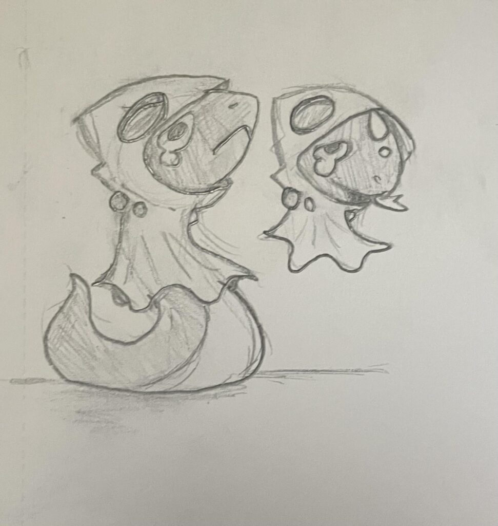 Water starter concept art for my Mexico-based region! Help me come up with a name for him!