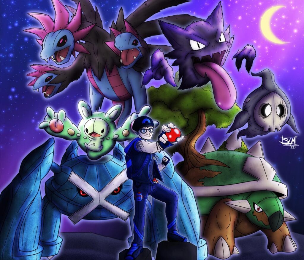 Pokemon Team Artwork
