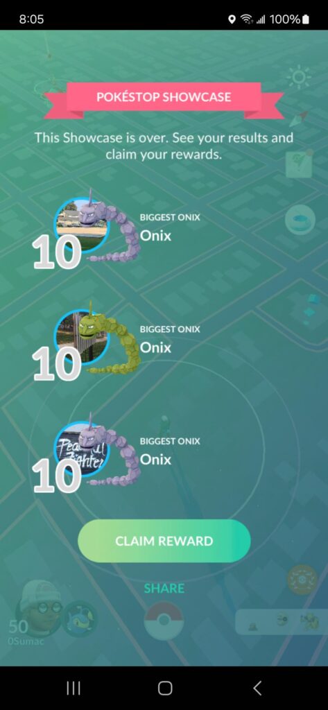 Onix is taking home the gold medal.