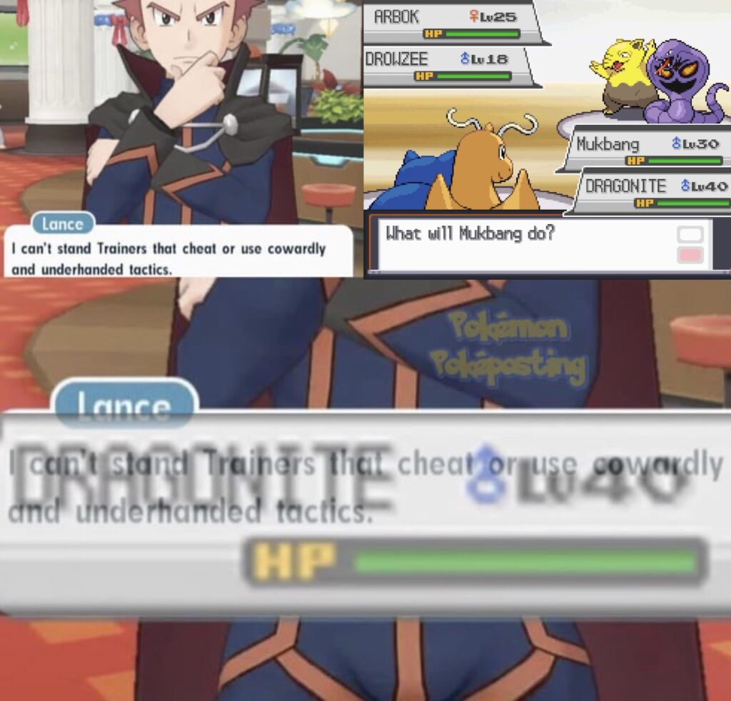 Lance The Hypocrite. (OC)