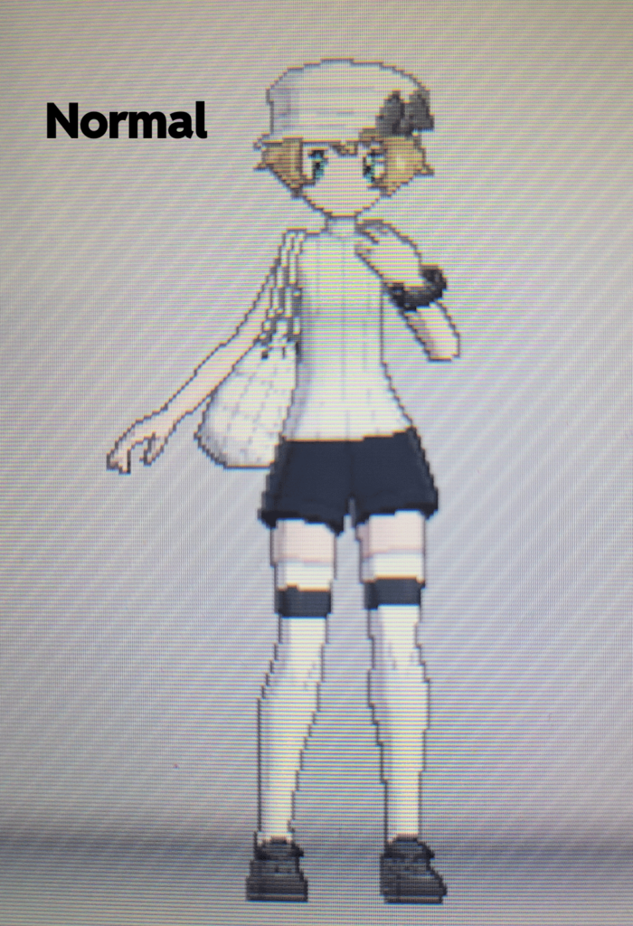 I played X and Y 18 times in a row and made outfits based on each type