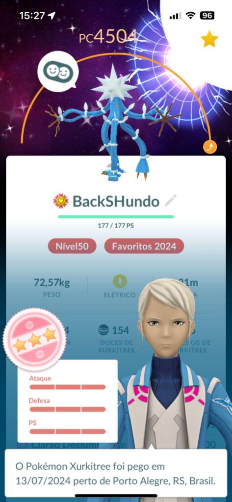 First shundo with a background! Finally level 51. Nickname suggestions?