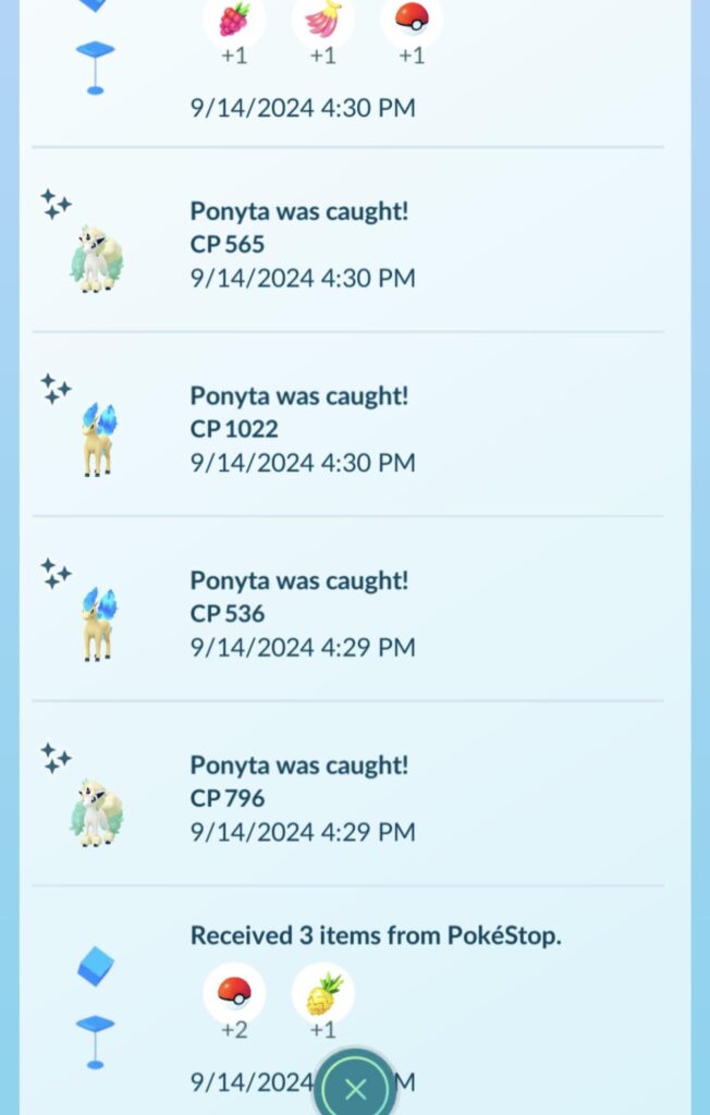 Back to back to back to back shinies!