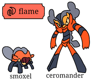 Im creating a concept of my own monster catching game - runemon! Here are some of the designs