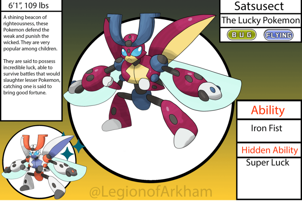 A Pair of New Cross Gen Evolutions: Satsusect and Ushipaida