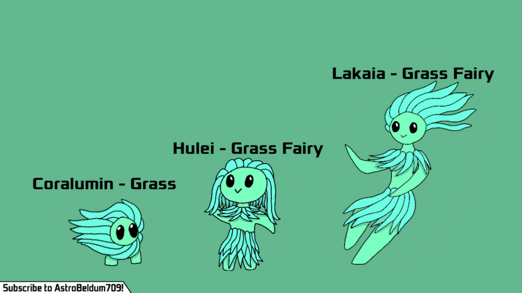 These are the starters evolutions!