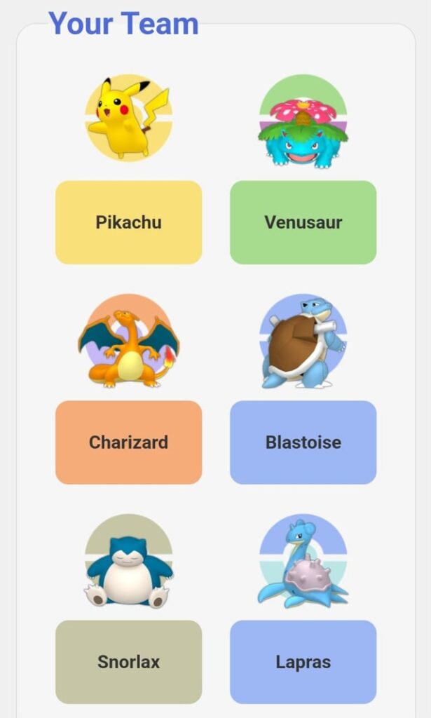 I decided to replay all the Pokémon games from GB to 3DS. Can you tell me if they are ok or if I should make some changes?
