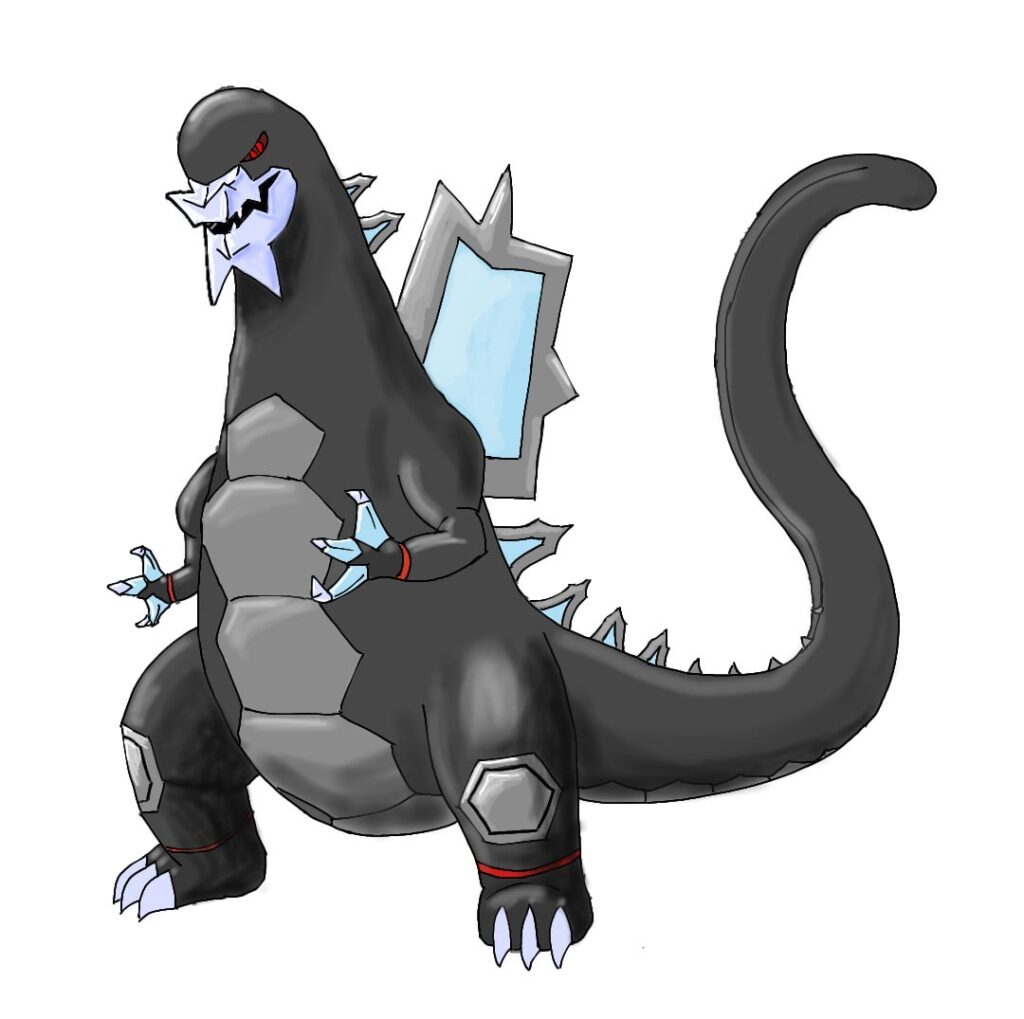 I tried to improve baxcalibur's design. (I based my design off of this amazing future paradox baxcalibur design, all credits to original artist from second pic, all I did was re-skin it)
