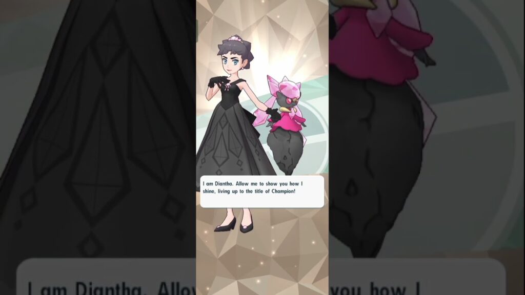 Pokemon master EX sygna suit Diantha and Diancie Permanent