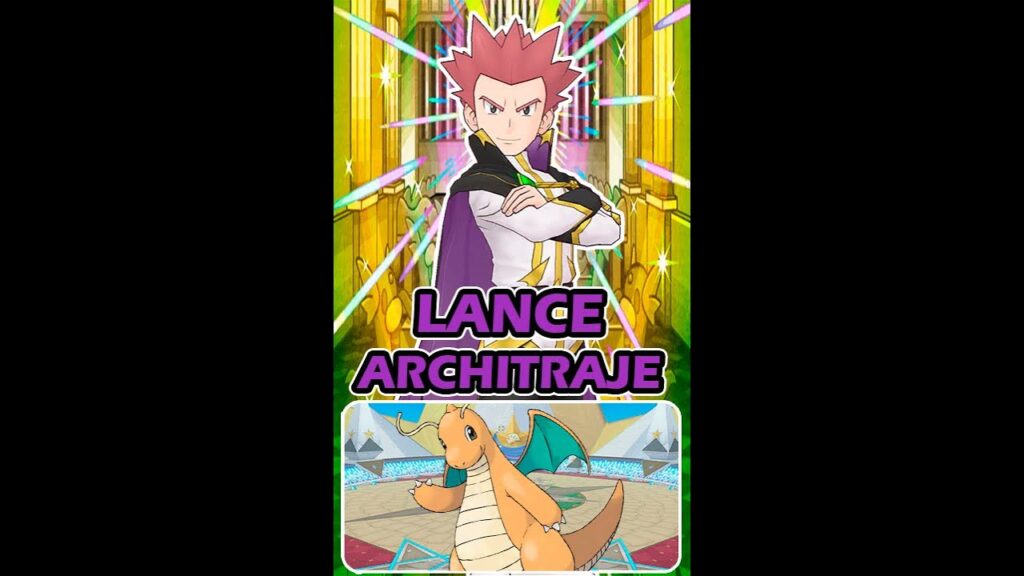 ANIMACIONES DRAGONITE Y LANCE ARC + MOV. COMPI | POKEMON MASTERS EX #pokemon