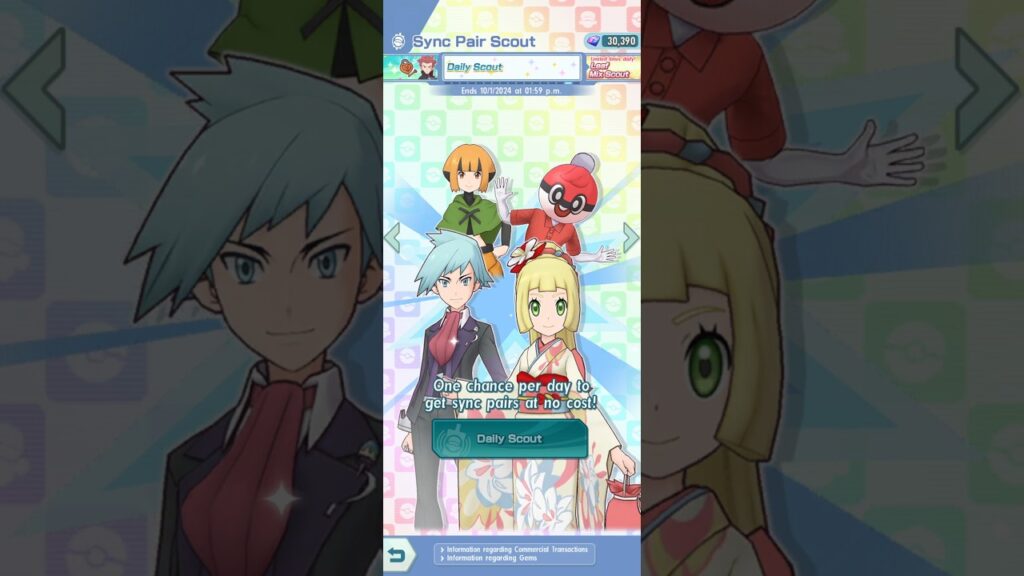 WHAT ARE THE ODDS?! Daily Scout | Pokemon Masters EX #shorts #pokemon #pokemonmasters