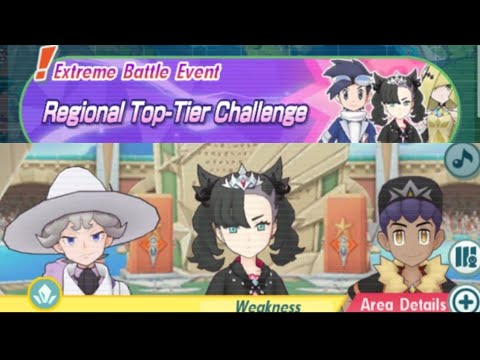Regional Top Tier Challenge - Galar | Extreme Battle Event | Pokemon Masters EX