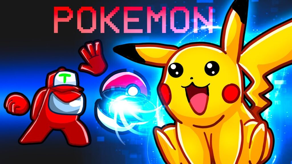 POKEMON MASTER Role in Among Us With MY CRAZY FAN GIRLS...