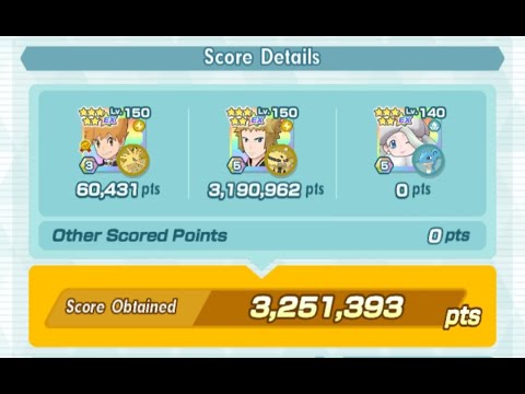 Pokemon Masters EX - 3,25M pts Damage Challenge Electric Type 3v3