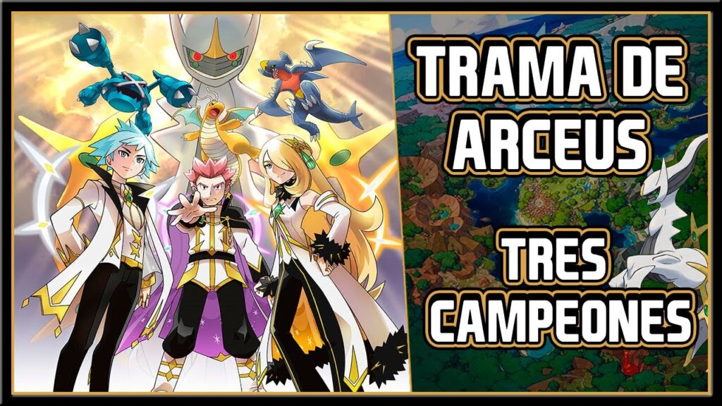 TRAMA DE ARCEUS | CAPITULO 1: TRES CAMPEONES | POKEMON MASTERS EX