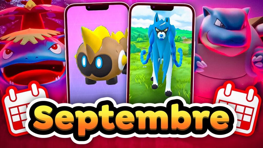 ZACIAN SHINY ! Combat DYNAMAX ! Guide CALENDRIER, Programme SEPTEMBRE 2024 ! Actu News Pokemon GO
